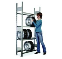 Rafturi pentru depozitarea pneurilor